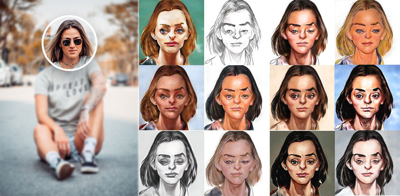 caricature sample image