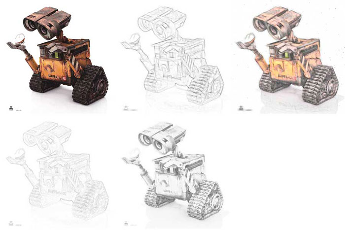 new sketching effects from Image to Sketch