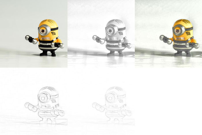 new sketching effects from Image to Sketch